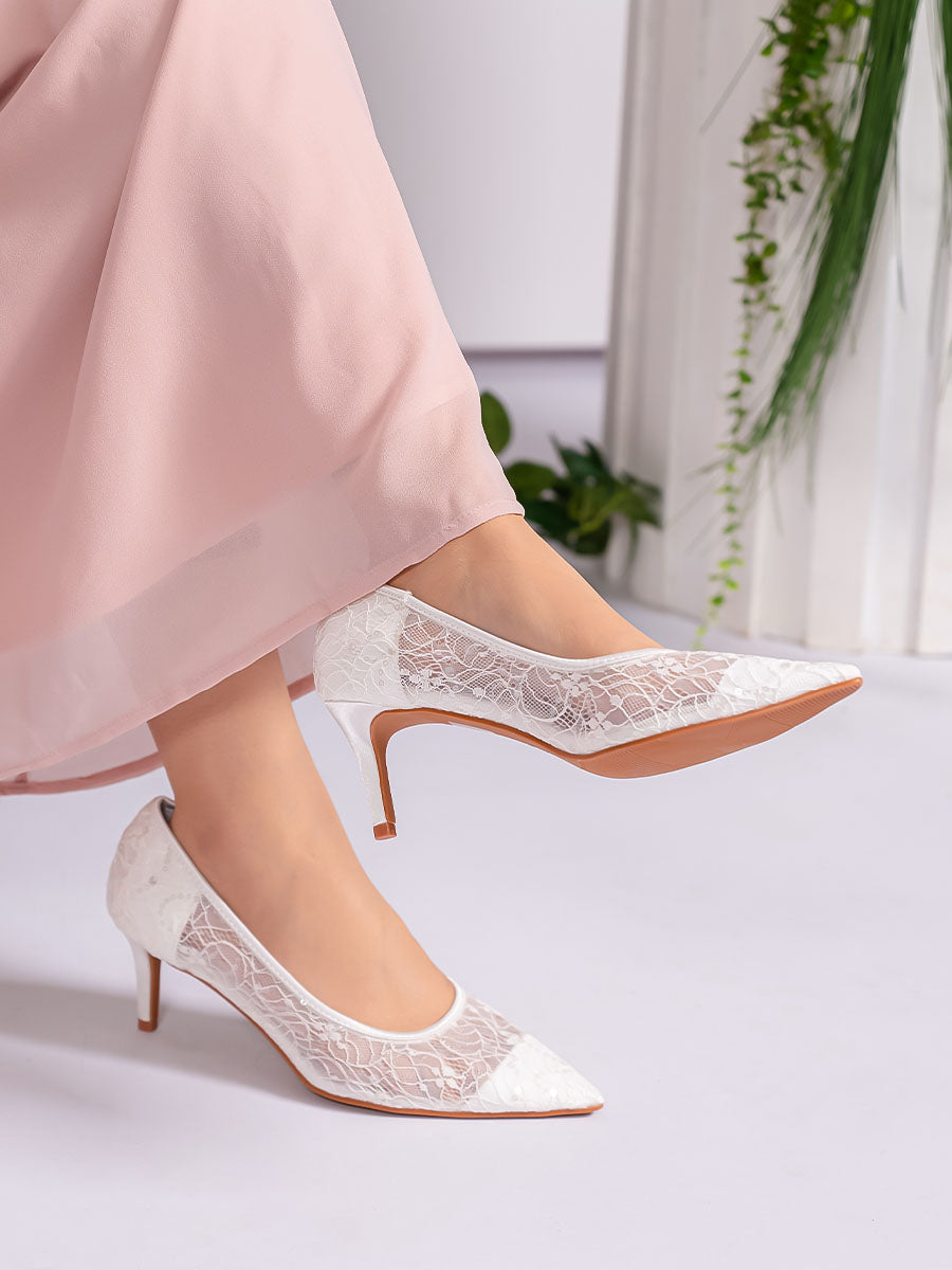 Rayna Lace Pumps - Main Image
