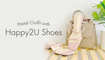 Pastel Outfit with HAPPY2U Shoes