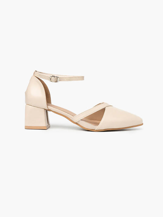 Loiel Cross Pointed Heels