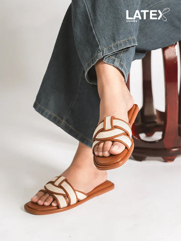 Axel Cross Jute Sandals