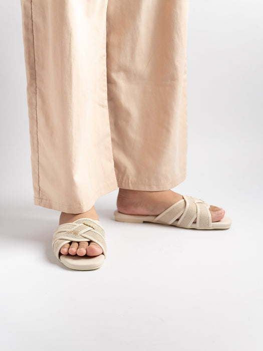 Elena Cross Jute Sandals