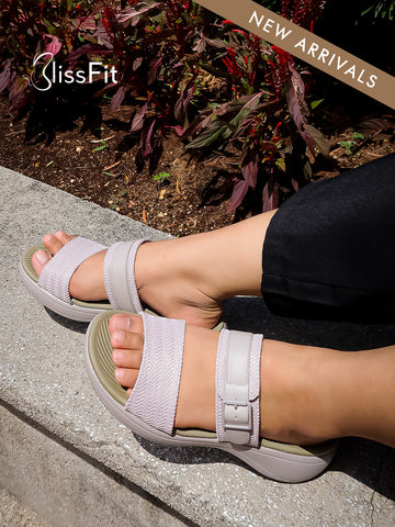 Cyrus Double Strap Sandals