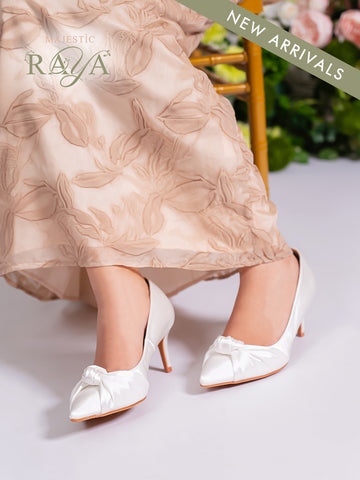 Ilya Satin Knot Heels