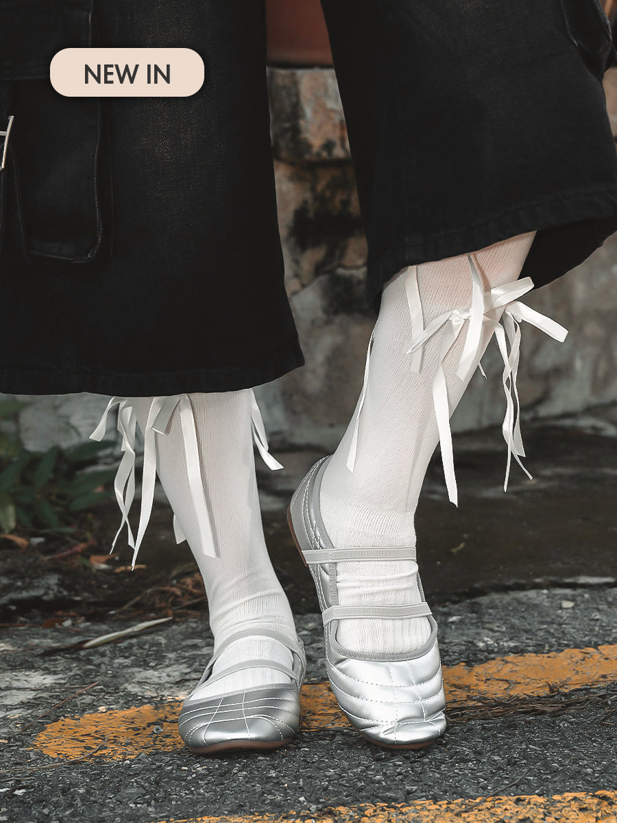 Neil Quilted Sport Ballerina