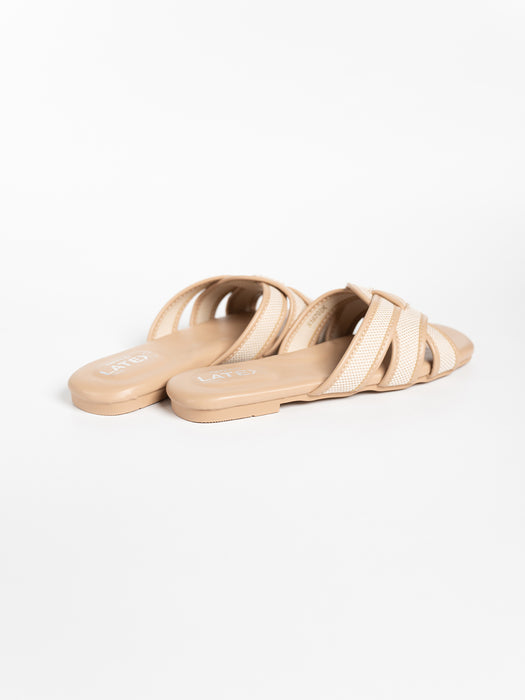 Elena Cross Jute Sandals