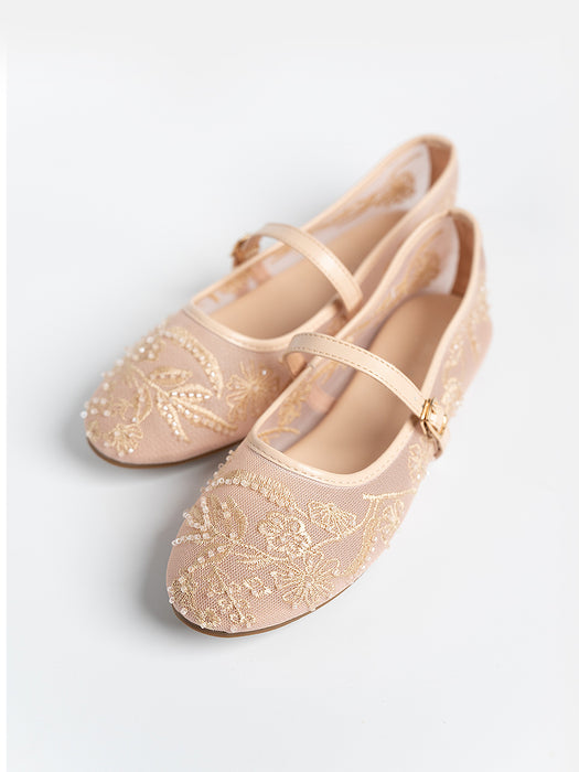 Estee Lace Comfort Flats