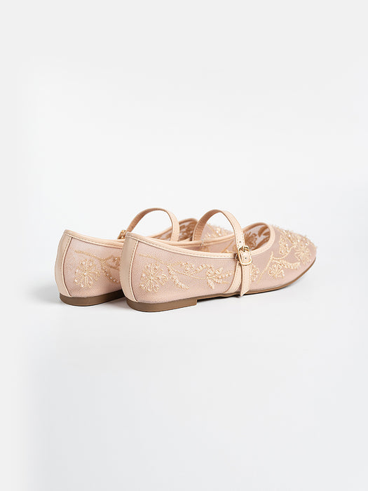 Estee Lace Comfort Flats