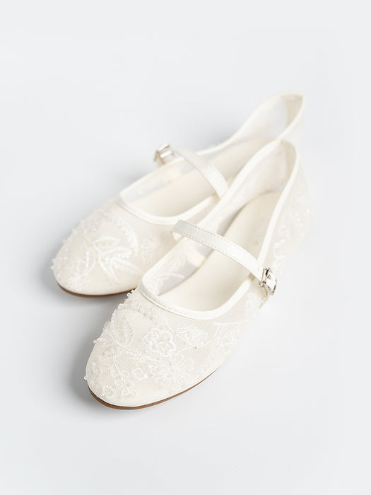 Estee Lace Comfort Flats
