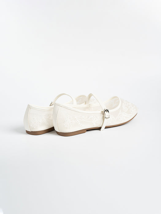 Estee Lace Comfort Flats