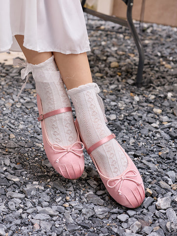 Avara Ballerina Ribbon Flats