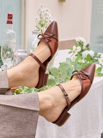 Zaria Ribbon Mesh Mules
