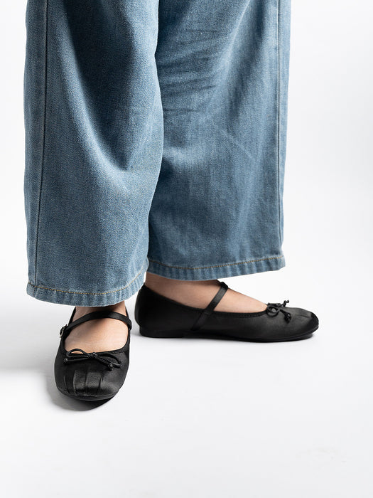 Avara Ballerina Ribbon Flats