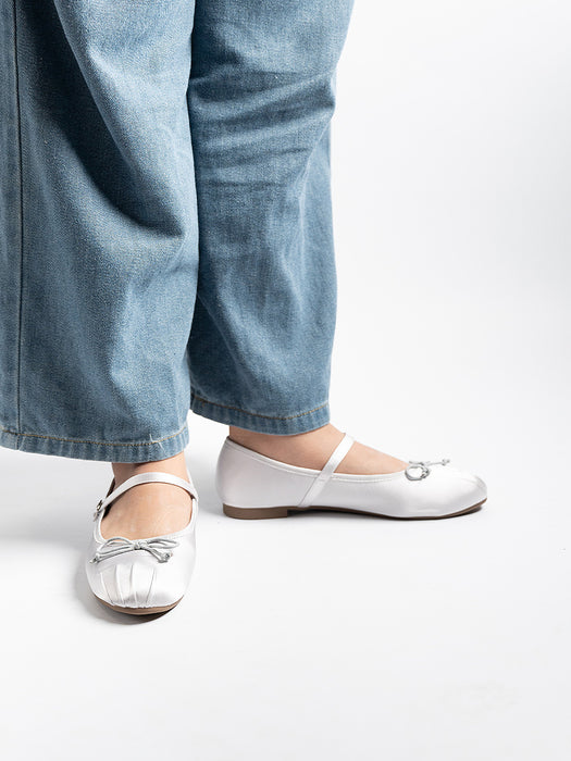 Avara Ballerina Ribbon Flats