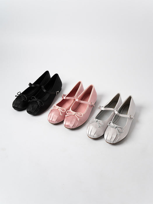 Avara Ballerina Ribbon Flats