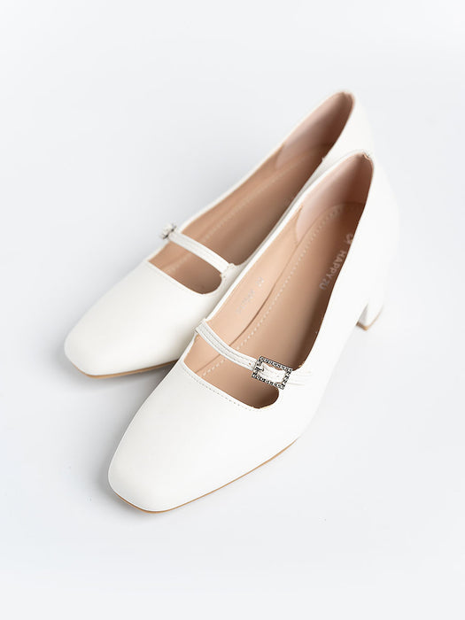 Presley Strap Block Heels