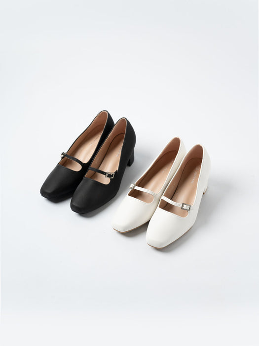 Presley Strap Block Heels