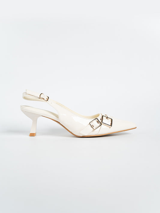 Winston Belt Flared Heels